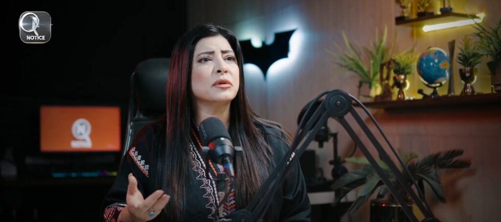 عظمیٰ طاہر نے پاکستانی اداکاراؤں کو بے نقاب کر دیا۔