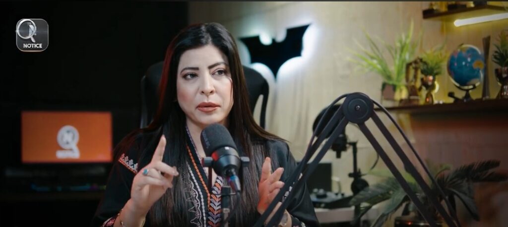 عظمیٰ طاہر نے پاکستانی اداکاراؤں کو بے نقاب کر دیا۔