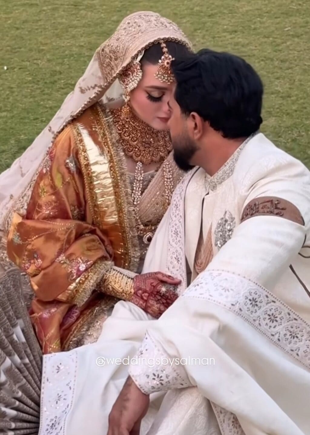 مومنہ اقبال اور حمزہ حبیب کا نکاح فوٹو شوٹ
