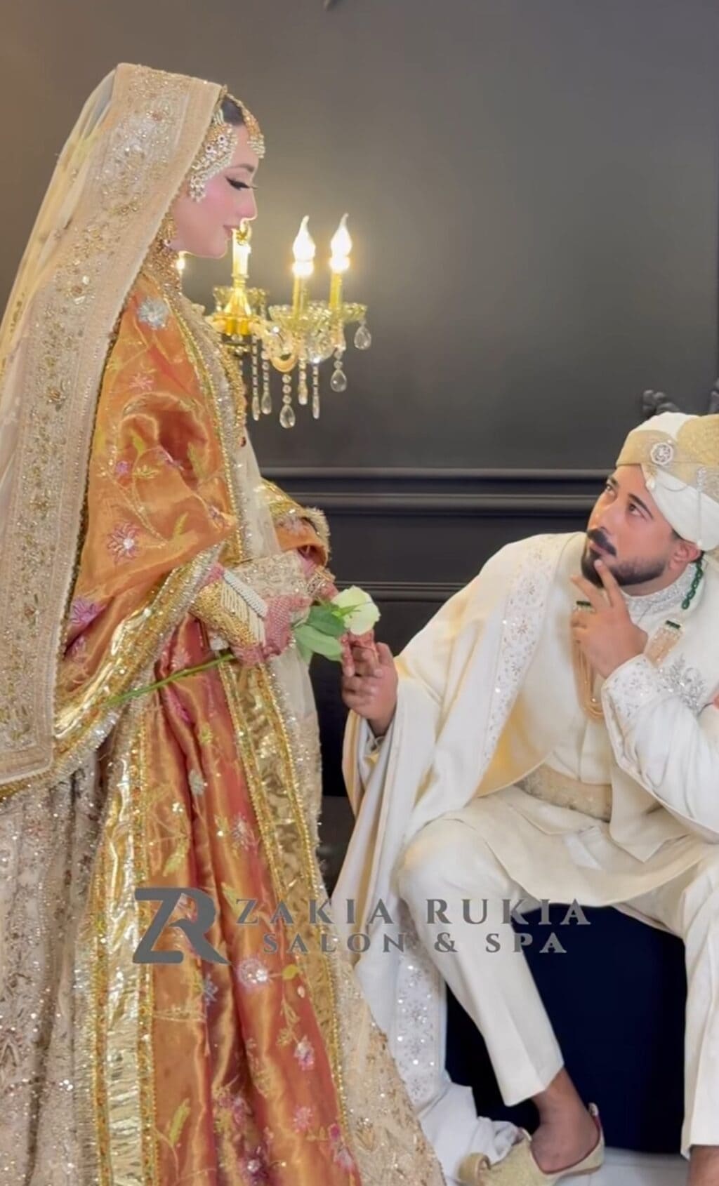 مومنہ اقبال اور حمزہ حبیب کا نکاح فوٹو شوٹ