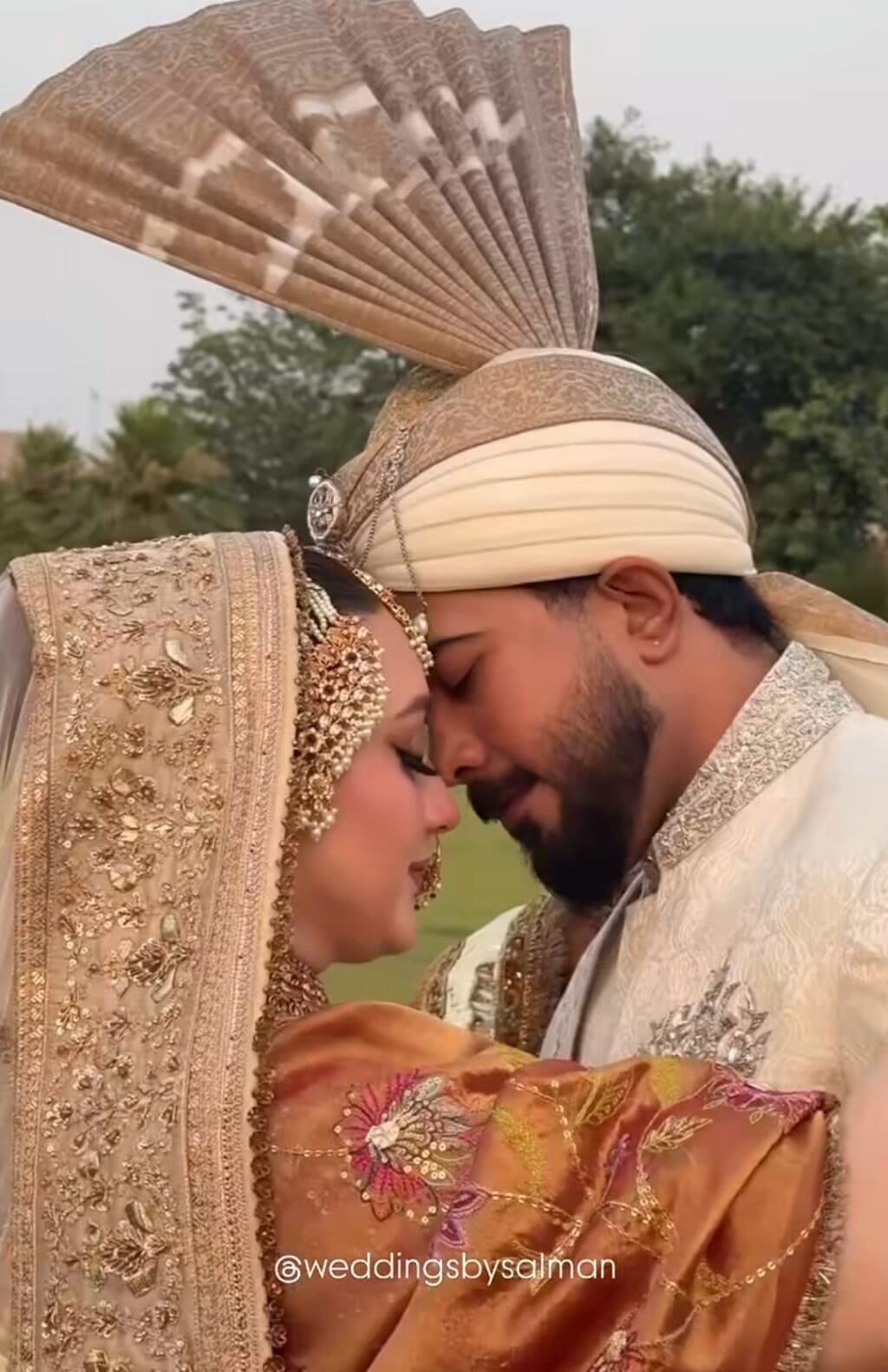 مومنہ اقبال اور حمزہ حبیب کا نکاح فوٹو شوٹ