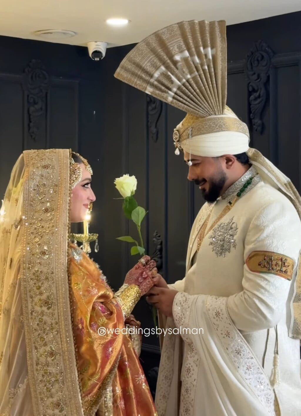 مومنہ اقبال اور حمزہ حبیب کا نکاح فوٹو شوٹ
