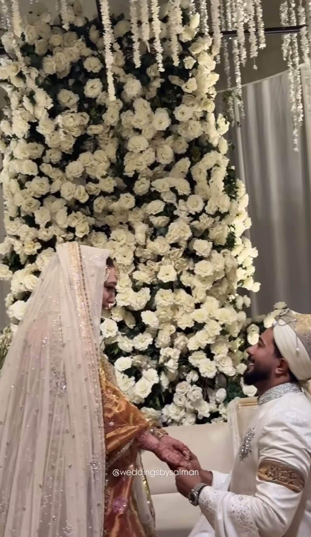 مومنہ اقبال اور حمزہ حبیب کا نکاح فوٹو شوٹ
