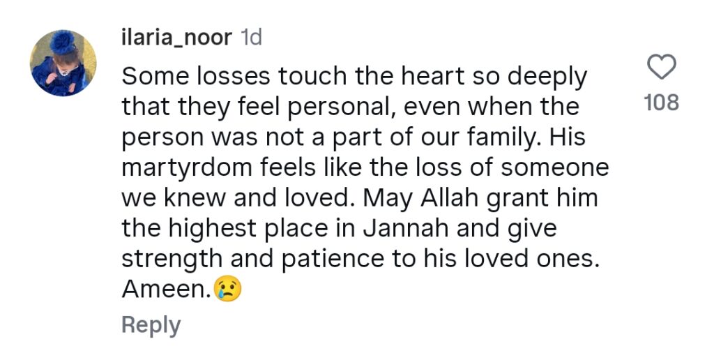 لیفٹیننٹ طحہ عباسی شہید کی بہن کی دل دہلا دینے والی یادیں مداحوں کو ہلا کر رکھ دیتی ہیں۔