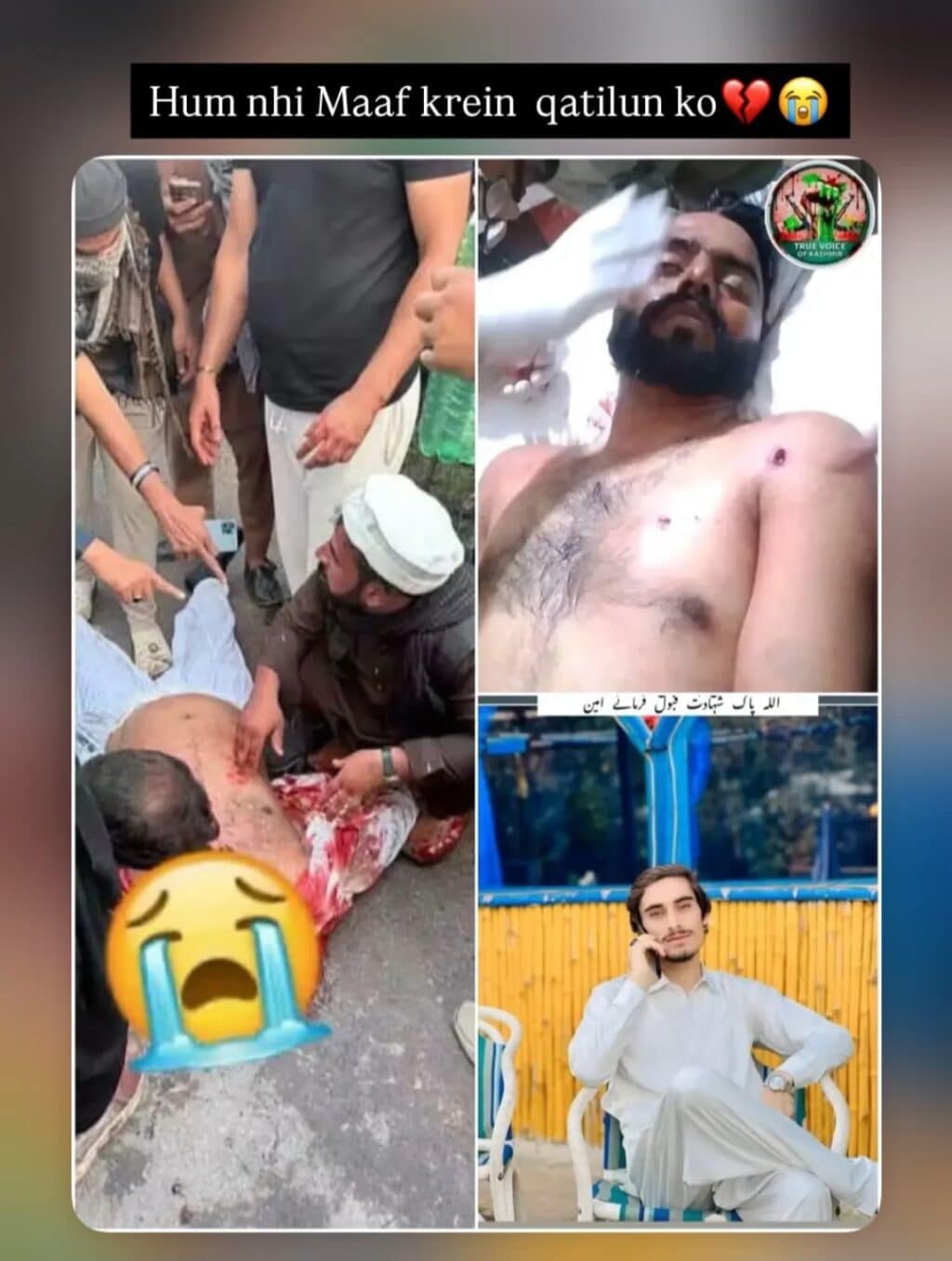 مواد کے تخلیق کار آزاد کشمیر میں حالیہ بدامنی کے خلاف آواز اٹھا رہے ہیں۔