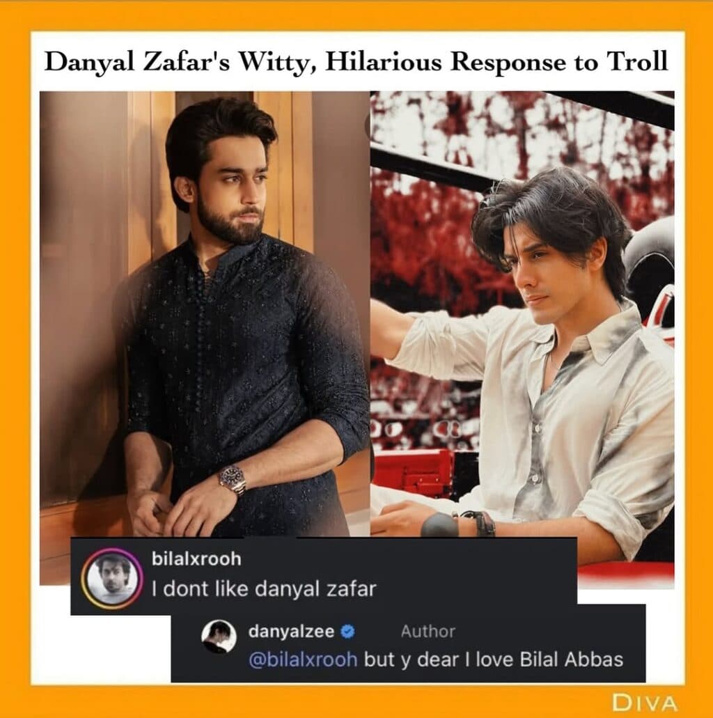 دانیال ظفر کا زنجیر پر تنقید کے بعد نفرت کرنے والوں کو جواب