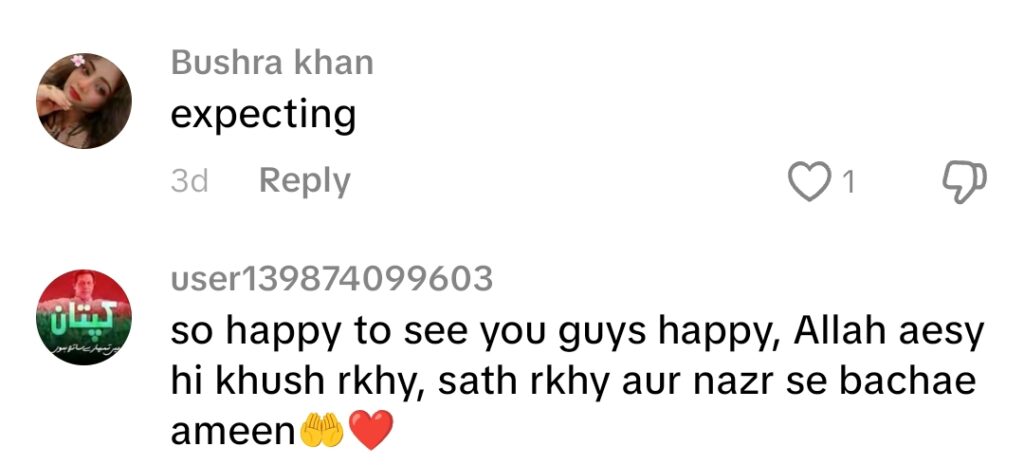 رابیکا خان کے حاملہ ہونے پر مداح پرجوش ہیں۔ رابیکا خان کے حاملہ ہونے پر مداح پرجوش ہیں۔
