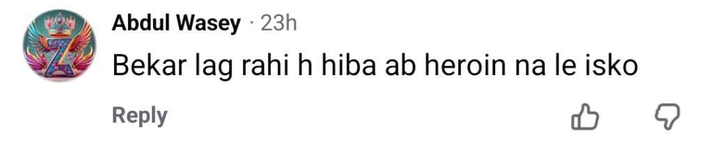 مداحوں کا کہنا ہے کہ دانش تیمور اور حبا بخاری کی جوڑی ’ہمراہی‘ میں ناکام