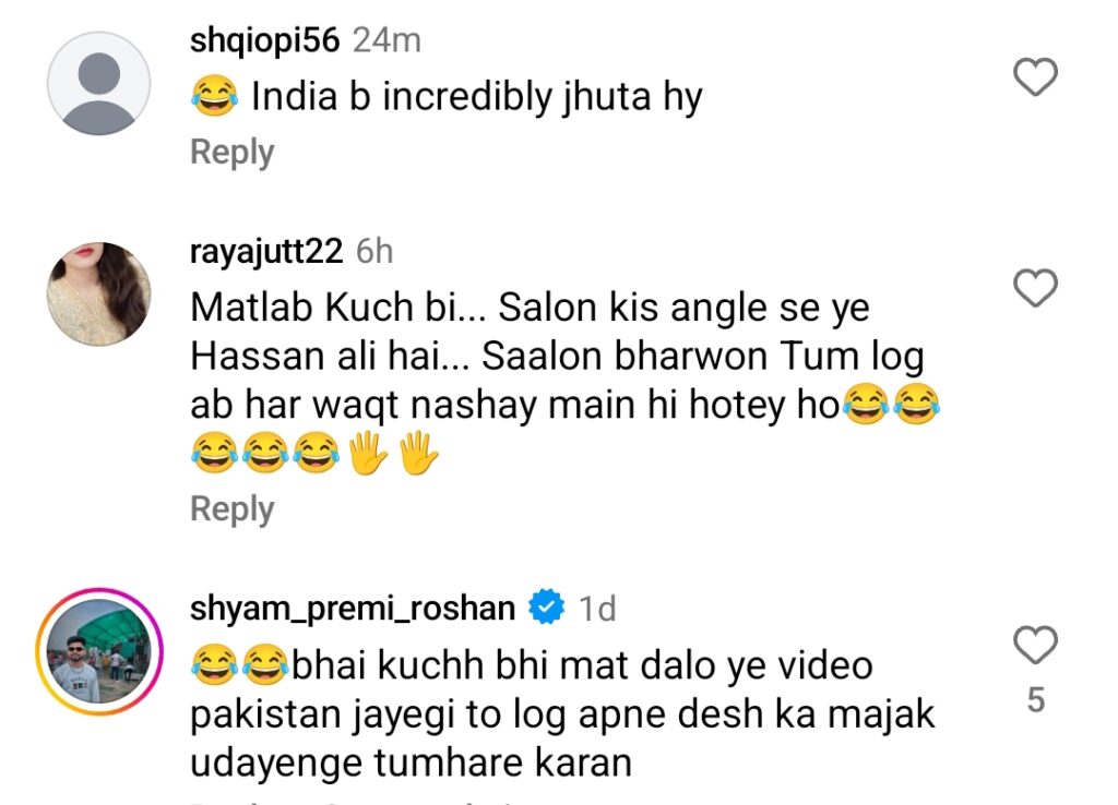 بھارت میں شوہر کی پٹائی پر حسن علی کی بیوی کا کرارا جواب بھارت میں شوہر کی پٹائی پر حسن علی کی بیوی کا کرارا جواب
