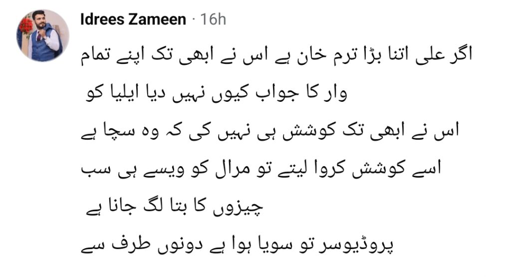 شیدائی کی کہانی اور میرال کے کردار پر شدید تنقید