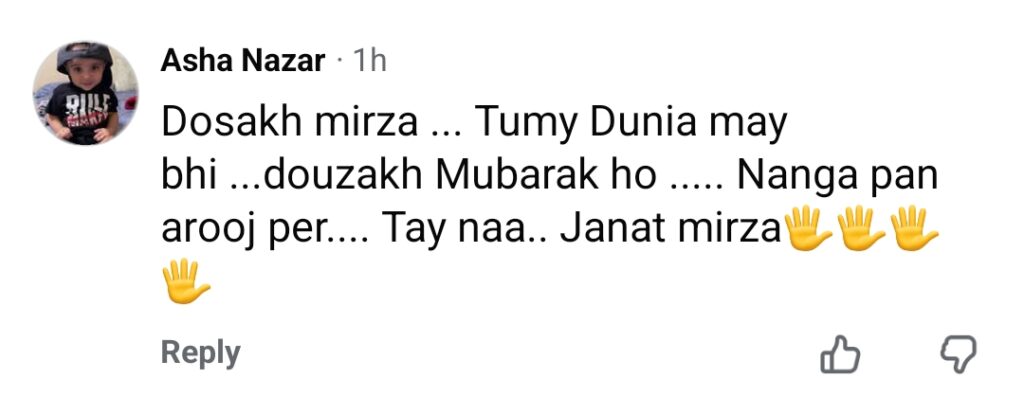 جنت مرزا اور فیملی کی پول ویڈیو کو ردعمل کا سامنا کرنا پڑا جنت مرزا اور فیملی کی پول ویڈیو کو ردعمل کا سامنا کرنا پڑا